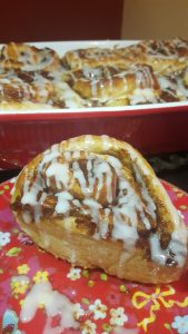 Receta de rollos de canela y manzana