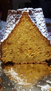 Receta de Bundt Cake de turrón