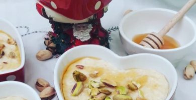 Receta Arroz con leche oriental