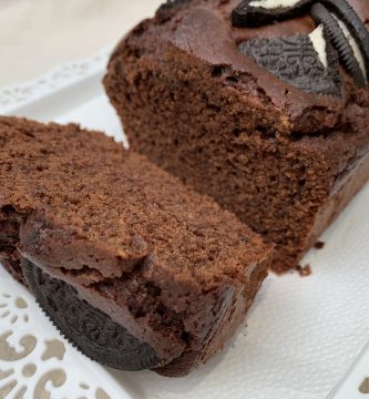 Receta de bizcochito de chocolate con Oreos