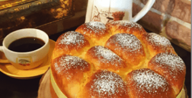 Receta de Brioche de mascarpone