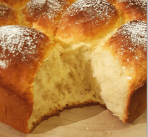 Receta de brioche de mascarpone