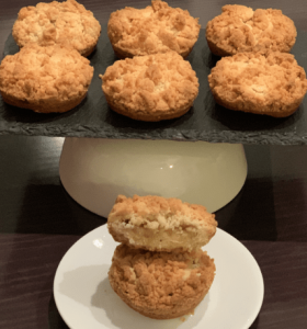 Receta de galletas de manzana