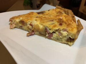 Receta de Quiche de dátiles con queso