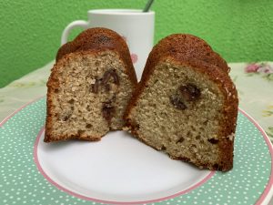 Receta de Bundt Cake de plátano de Canarias