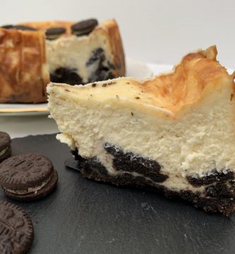 Receta de Cheesecake de Galletas Oreo