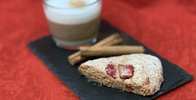 Receta de Scones de fresa saludables