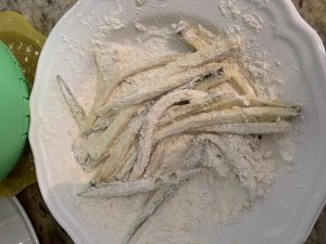 Receta de Berenjenas con miel de caña