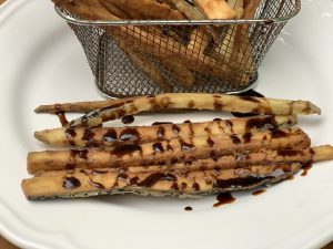 Receta de Berenjenas con miel de caña