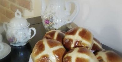 Receta de Hot Cross Buns